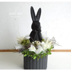 Nyulas dekoráció húsvétra. And-art mód