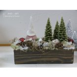 Manófalva adventi koszorú, asztaldísz-klasszikus.