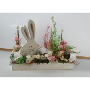 Nyuszis húsvéti dekoráció. And-art mód