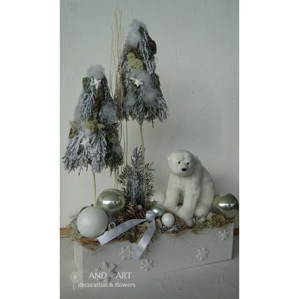 Jeges szezon-Téli dekoráció,  karácsonyi otthondísz.